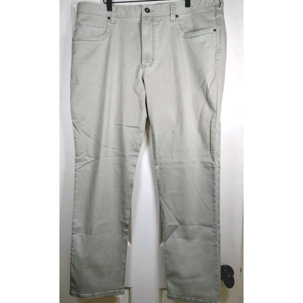 Tommy Bahama Boracay 5-Pocket‎ Pants Men 40x32 Khaki Tan Stretch Chino Luxury
